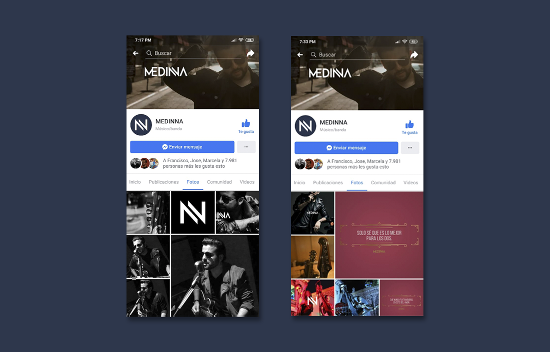 Redes Sociales para Medinna en Monterrey