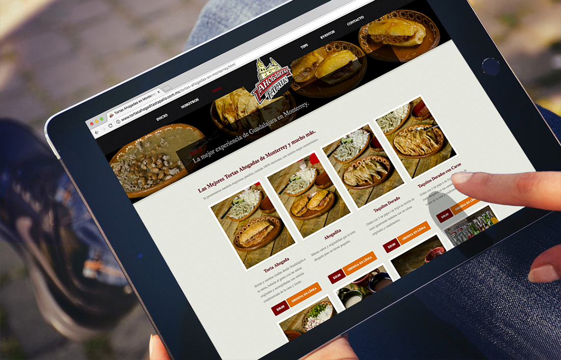 Diseño Web - Ahogaditas Tapatio