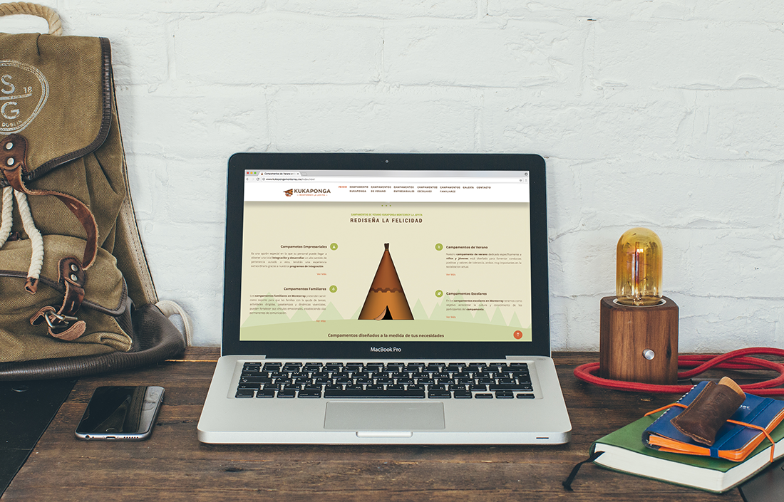 Diseño Web - Campamento Kukaponga