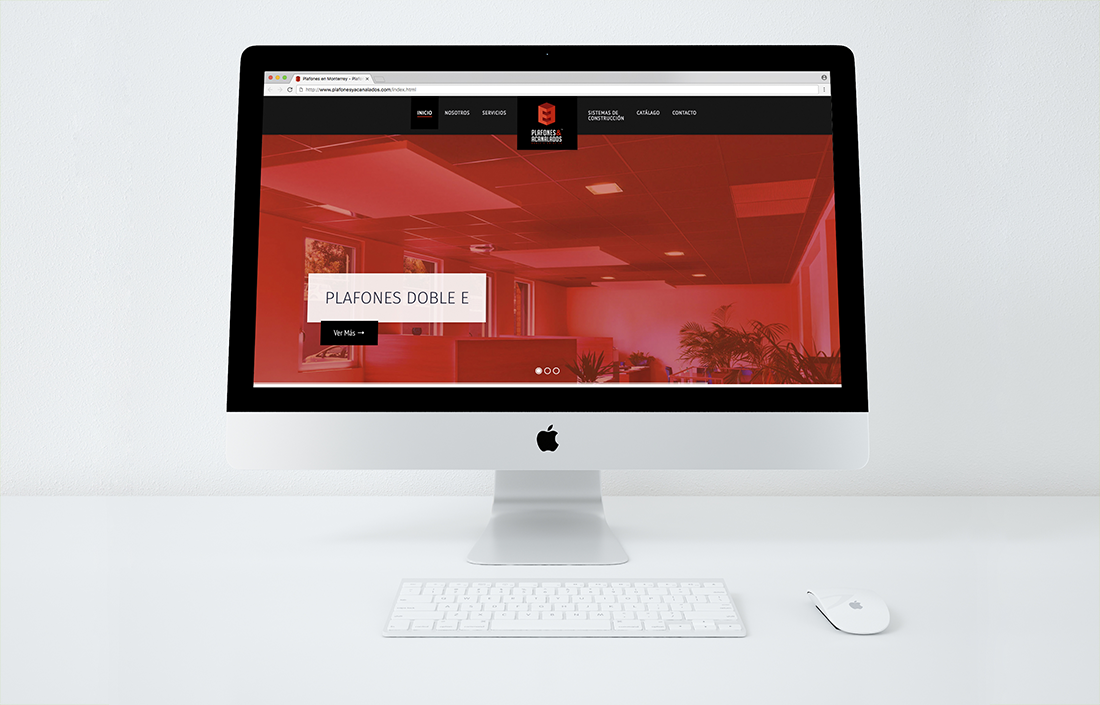 Diseño Web Plafones Doble E