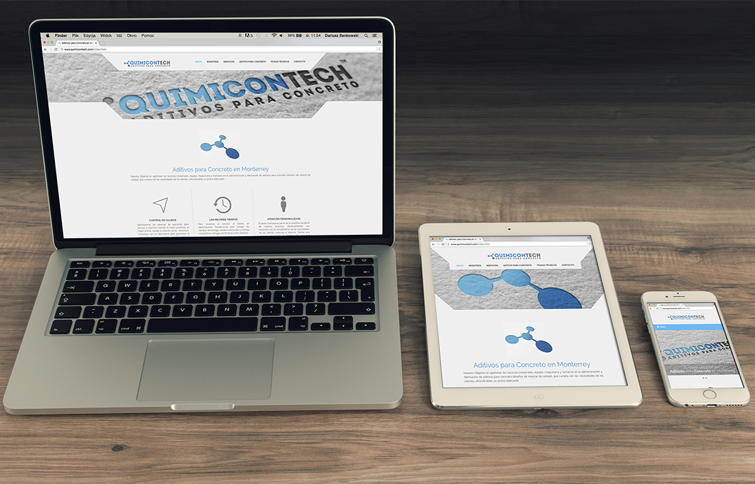 Diseño Web Quimicontech