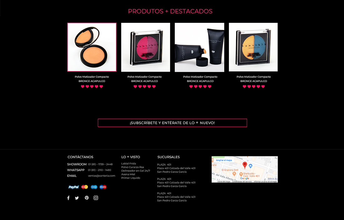 Diseño Web - Xanterîa
